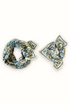 foulard bird sable, apaches collections.