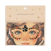  Bijoux de visage pour enfant - Halloween - Noir et rouge - Konges Slojd