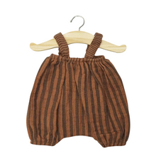  Blommer Kim en gaze de coton rayures Zéphyr terracotta pour poupées Gordis Minikane – tenue légère et tendance pour jeux d’imitation.