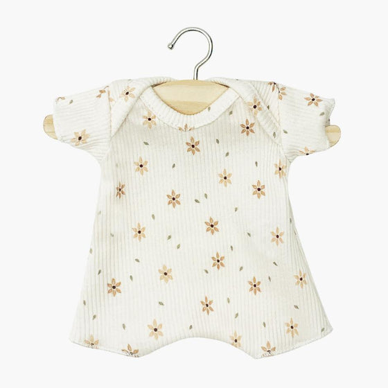 Body shorty fleurs d'hiver poupées Babies Minikane.