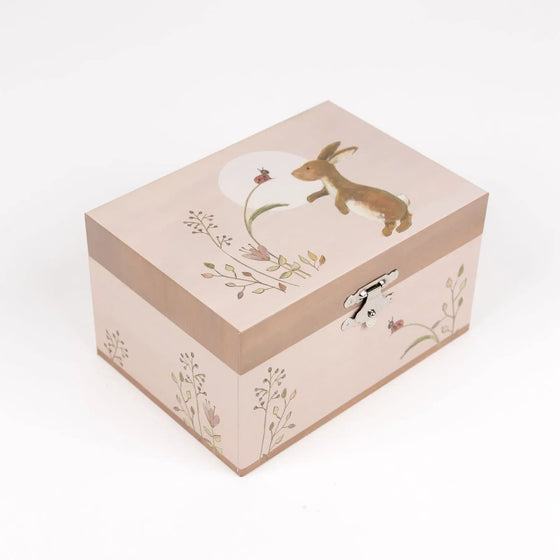 Boîte à bijoux musicale enfant Lapin & Coccinelle Egmont Toys
