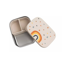  Boîte à goûter en inox Arc-en-ciel motif glaces et arc-en-ciel The Cotton Cloud