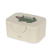  Boîte à goûter Crocodile Konges Slojd avec compartiments - lunch box enfant pratique