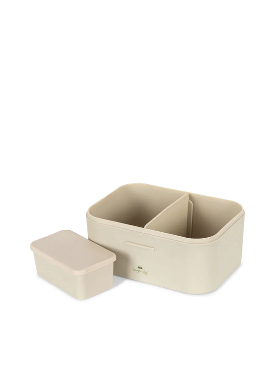Boîte à goûter Crocodile Konges Slojd avec compartiments - lunch box enfant pratique