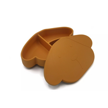  Boîte lunch en silicone Pippa le chat Dusty Mauve The Cotton Cloud