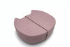 Boîte lunch en silicone Pippa le chat Dusty Mauve The Cotton Cloud
