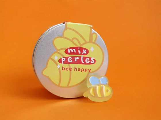 Boite de perles colorées Bee Happy, La Petite Epicerie.