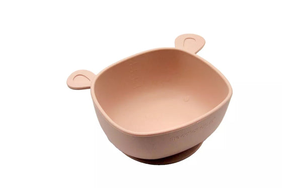Bol en silicone Lili ours couleur Blush The Cotton Cloud
