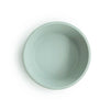 Bol ventouse en silicone Cambridge Blue Mushie - repas bébé antidérapant