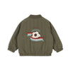 veste enfant football kaki 12 mois 8 ans blouson garçon matelassé mi saison