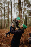 Bonnet enfant, maman et papa, modèle Pop, coloris Croco, marque Hello Hossy.