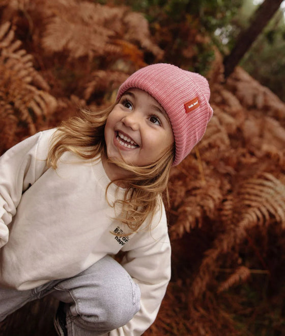 Bonnet Flow Pink pour enfant et adulte Hello Hossy.