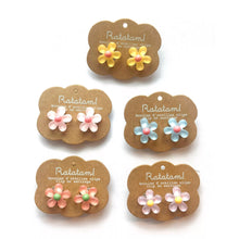  Boucles d’oreilles fleurs à clip pour enfants – Bijoux fantaisie Ratatam chez Ma Biche