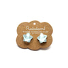 Boucles d’oreilles étoiles à clipser – Ratatam – Bleu ciel