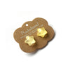 Boucles d’oreilles étoiles à clipser – Ratatam – Jaune
