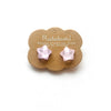 Boucles d’oreilles étoiles à clipser – Ratatam – Violet