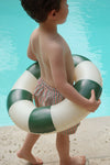Bouée gonflable enfant vert rayé Konges Sløjd piscine plage