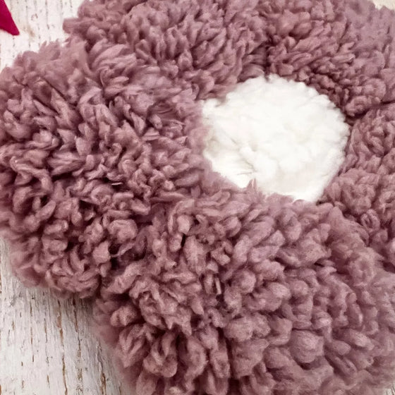 Bouillotte sèche Pâquerette vieux rose Un Deux Croix