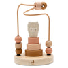 Boulier spirale en bois Alpaca Paco Jollein sur fond blanc