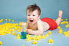 Bouteille sensorielle Move Ducky Petit Boum – jouet sensoriel bébé canard eau Montessori