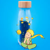 Bouteille sensorielle Le Petit Prince Petit Boum – jouet d’éveil liquide avec paillettes et figurines pour bébé