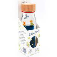  Bouteille sensorielle Le Petit Prince Petit Boum – jouet d’éveil liquide avec paillettes et figurines pour bébé