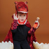 Bouteille sensorielle Petit Boum Move T-Rex avec liquide rouge et dinosaure flottant