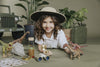Bouteille sensorielle dinosaures Spy Jurassic Petit Boum jeu observation enfant