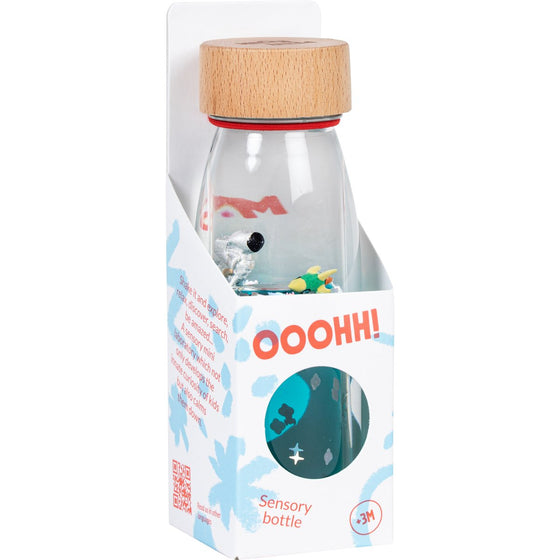 Bouteille sensorielle, Move Bottle Universe Astronaute, Petit Boum.