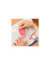 Boîte Poppik 90 stickers "Animaux Sauvages" avec 3 posters pour enfants