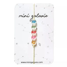  Bracelet enfant perles lettres BISOU fluo multicolore – Mini Galaxie