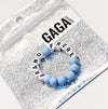 Bracelet enfant Grand Frère bleu ciel – perles mates et lettres blanches – Gaga