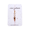 Bracelet MUM maman cordon rose cœur doré Mini Galaxie