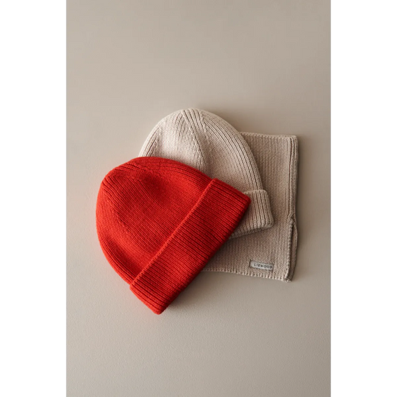 Cache cou et bonnet Lina en coton Sandy Liewood pour enfant.