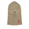 Cagoule enfant Hello Hossy Hoody Latte en tricot beige chaud