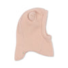 Cagoule polaire Konges Sløjd Rose Smoke avec oreilles d'ours pour bébé et enfant