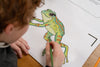 Cahier de dessin animé Les animaux de la jungle Editions Animées BlinkBook – coloriage et intérieur