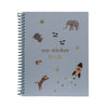 Cahier "My Sticker Book" Konges Slojd vert sauge – album autocollants pour enfant