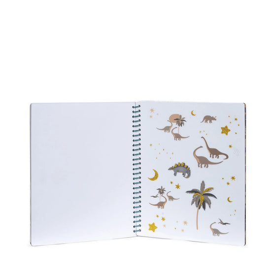 Cahier "My Sticker Book" Konges Slojd vert sauge – album autocollants pour enfant