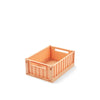 Caisse de rangement pliable Weston Light Apricot Liewood.