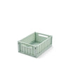 Caisse de rangement pliable Weston Light Peppermint Liewood.