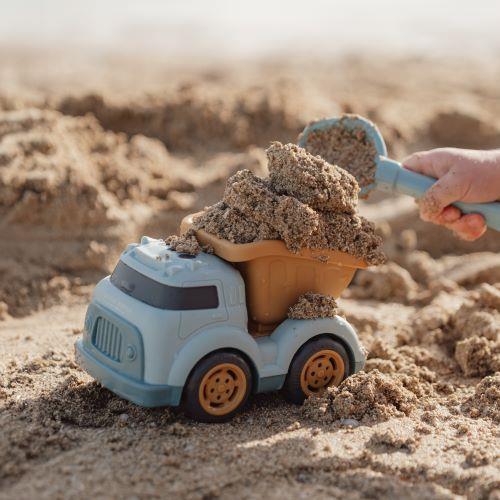 Camion benne Ocean Dream Blue Little Dutch. Jouet véhicule pour plage ou jardin.