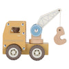 Camion-grue en bois Little Dutch avec figurine – jouet d’imitation construction