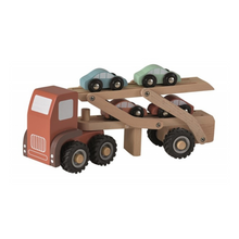  Camion de transport pour véhicules en bois Egmont Toys.