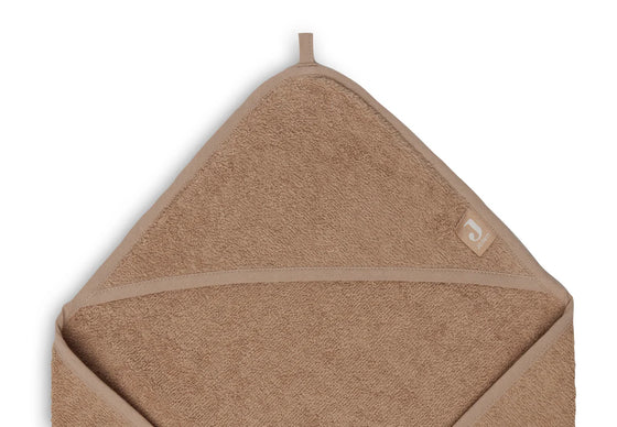 Cape de bain bébé biscuit en éponge douce – Jollein, sortie de bain avec capuche