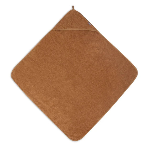 Cape de bain bébé caramel en éponge douce – Jollein, sortie de bain avec capuche