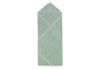 Cape de bain bébé en éponge vert cendré 100 cm - Jollein