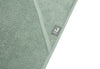 Cape de bain bébé en éponge vert cendré 100 cm - Jollein