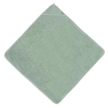  Cape de bain bébé en éponge vert cendré 100 cm - Jollein