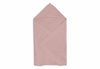 Cape de bain bébé en éponge rose 100 cm Wild Rose - Jollein